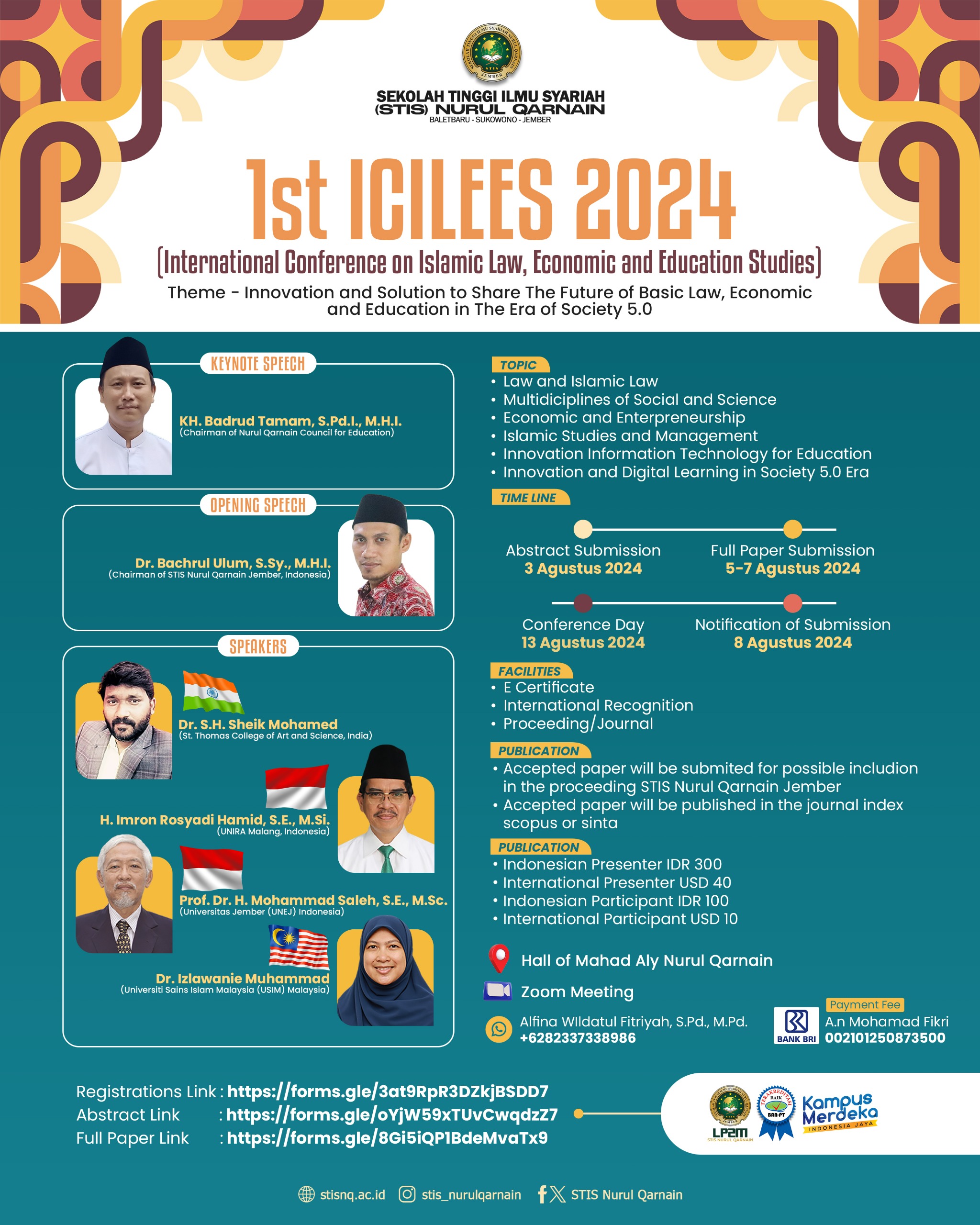 					View Vol. 1 No. 1 (2025): Prosiding International Institut KH Yazid Karimullah
				